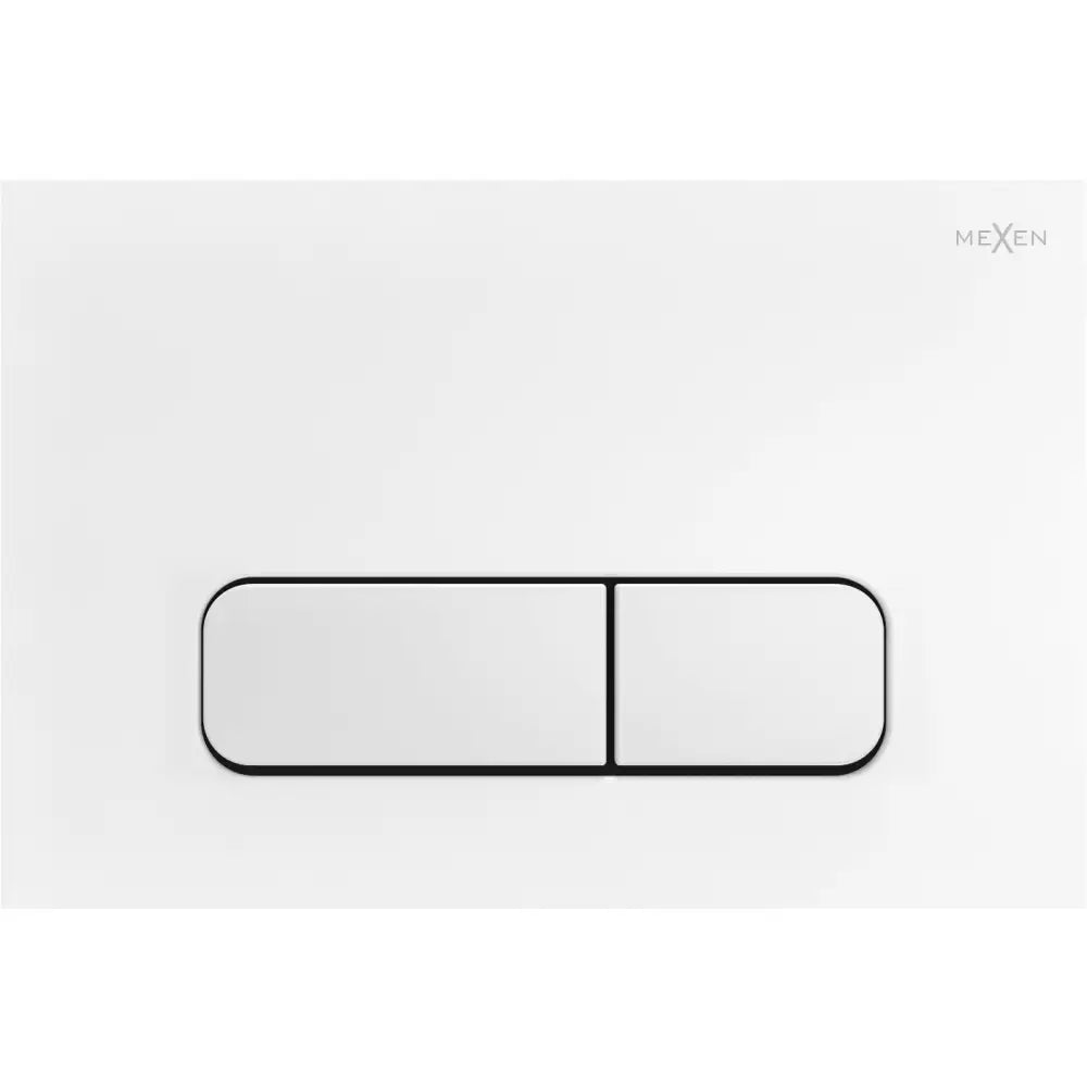 Mexen Fenix 02 Toalettskylleknapp Matt Hvit