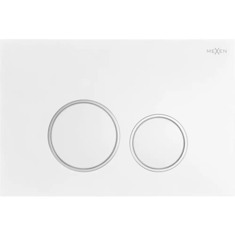 Mexen Fenix 05 Toalettskylleknapp Matt Hvit