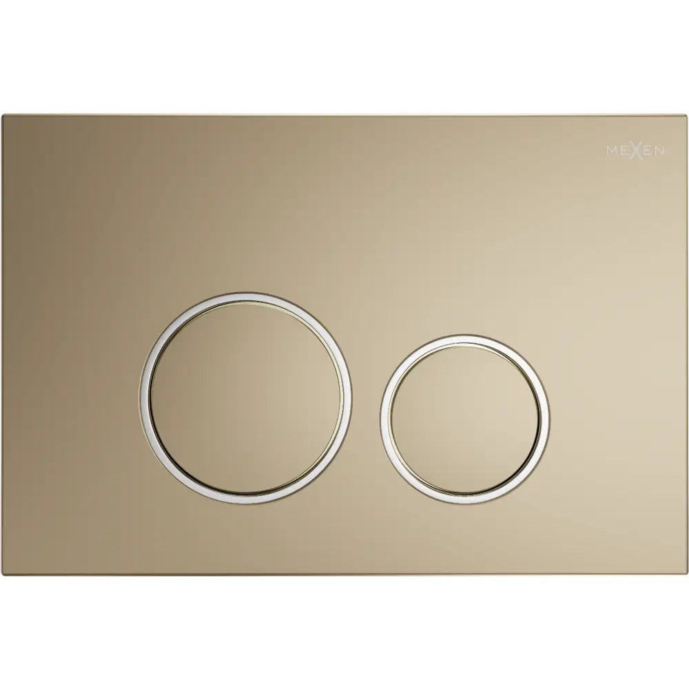 Mexen Fenix 05 Toalettskyllingsknapp Champagne Gull