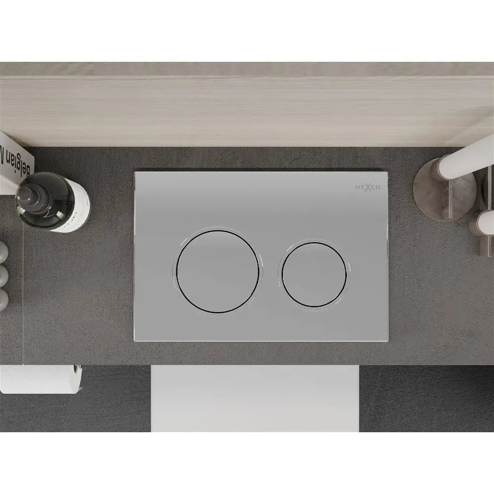 Mexen Fenix 07 Xs Skyllingsknapp Skinnende Krom