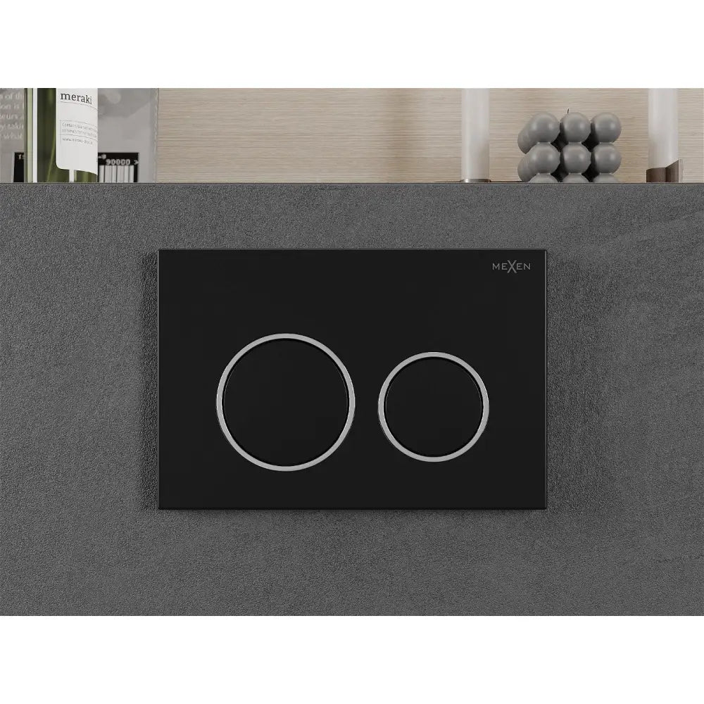 Mexen Fenix 07 Xs Toalettskyllingsknapp Svart