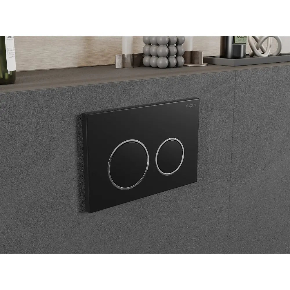 Mexen Fenix 07 Xs Toalettskyllingsknapp Svart