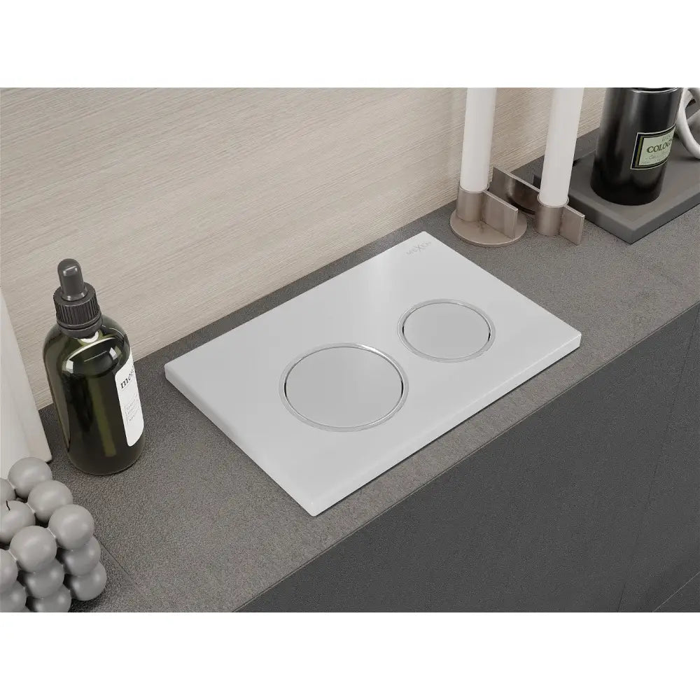 Mexen Fenix 07 Xs Toalettspyleknapp Matt Hvit