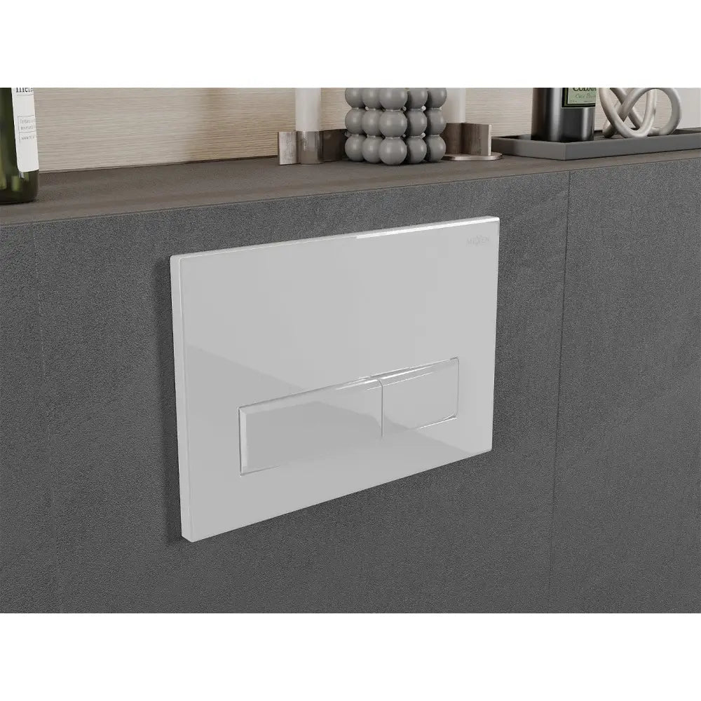 Mexen Fenix 09 Skyllingsknapp Glansfull Hvit