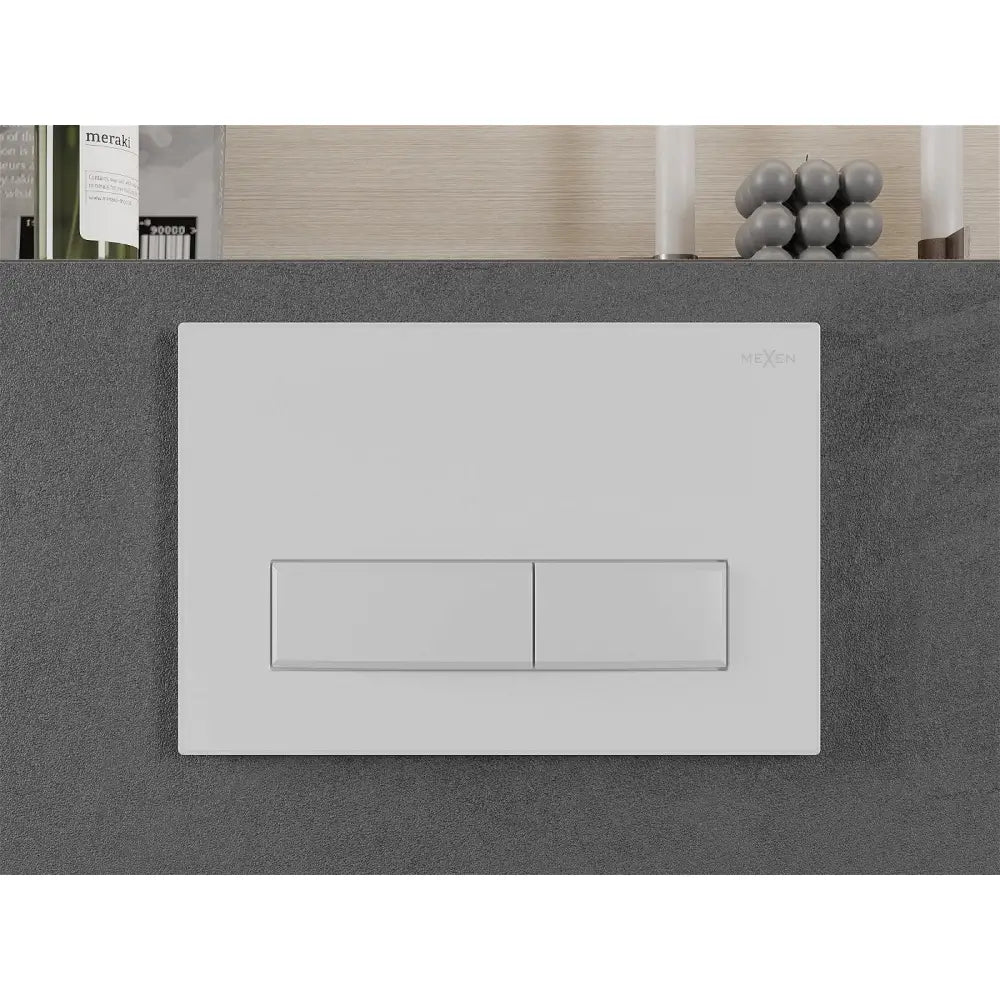 Mexen Fenix 09 Spyleknapp Matt Hvit