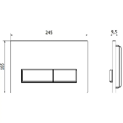 Mexen Fenix 09 Spylerknapp Krom