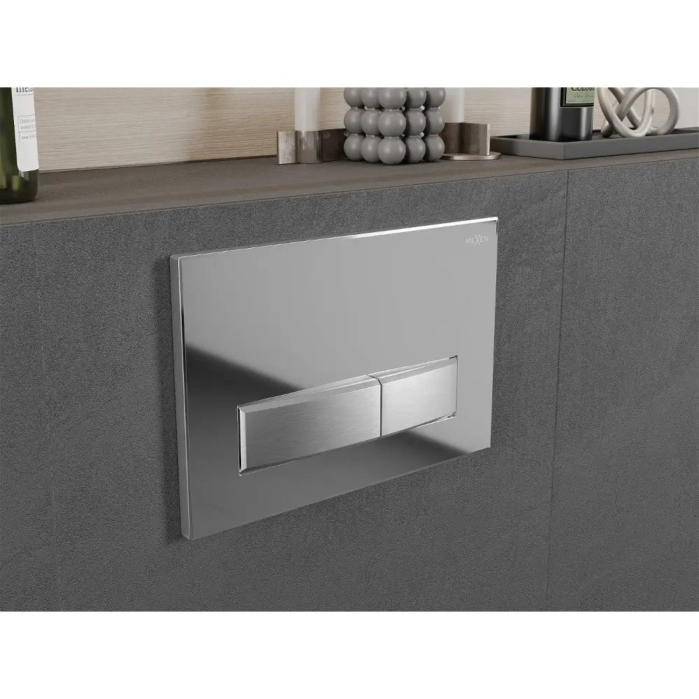 Mexen Fenix 09 Toalettskyllingsknapp Blank Krom