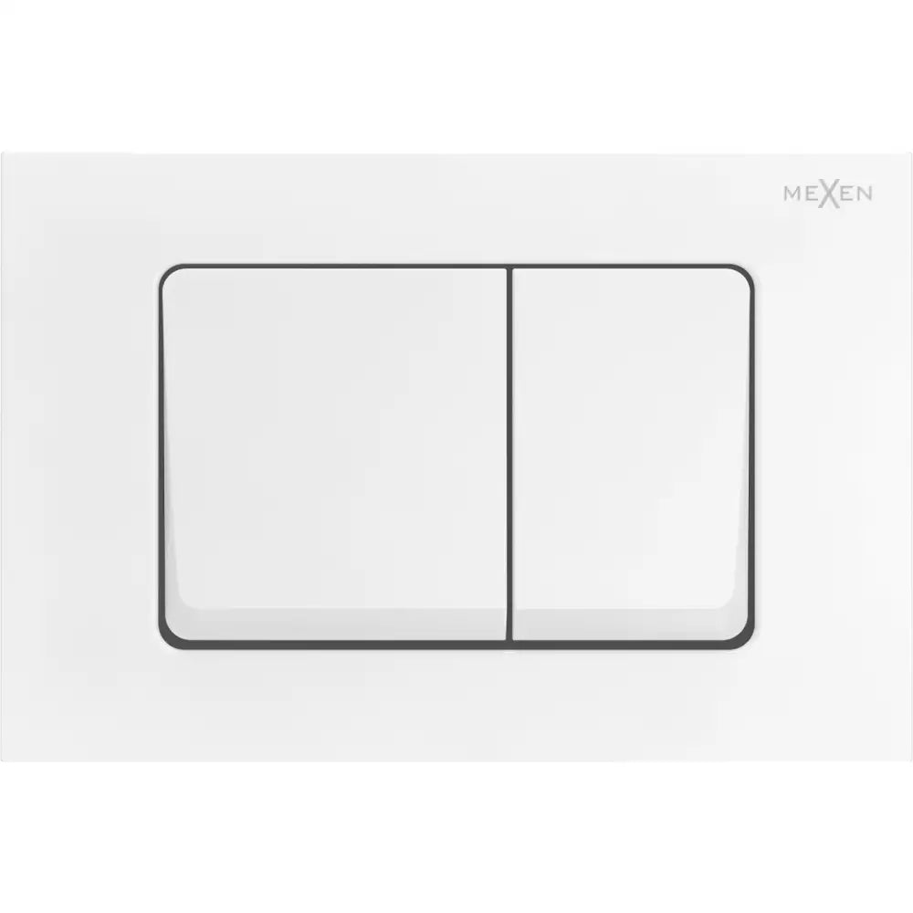 Mexen Fenix 10 Xs Skyllingsknapp Matt Hvit