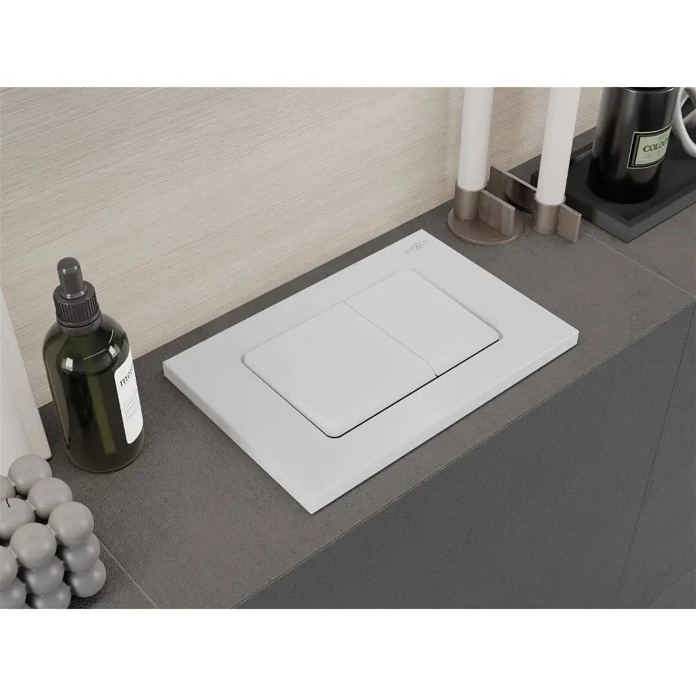 Mexen Fenix 10 Xs Skyllingsknapp Matt Hvit