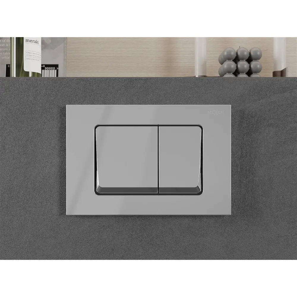 Mexen Fenix 10 Xs Skyllingsknapp Skinnende Krom