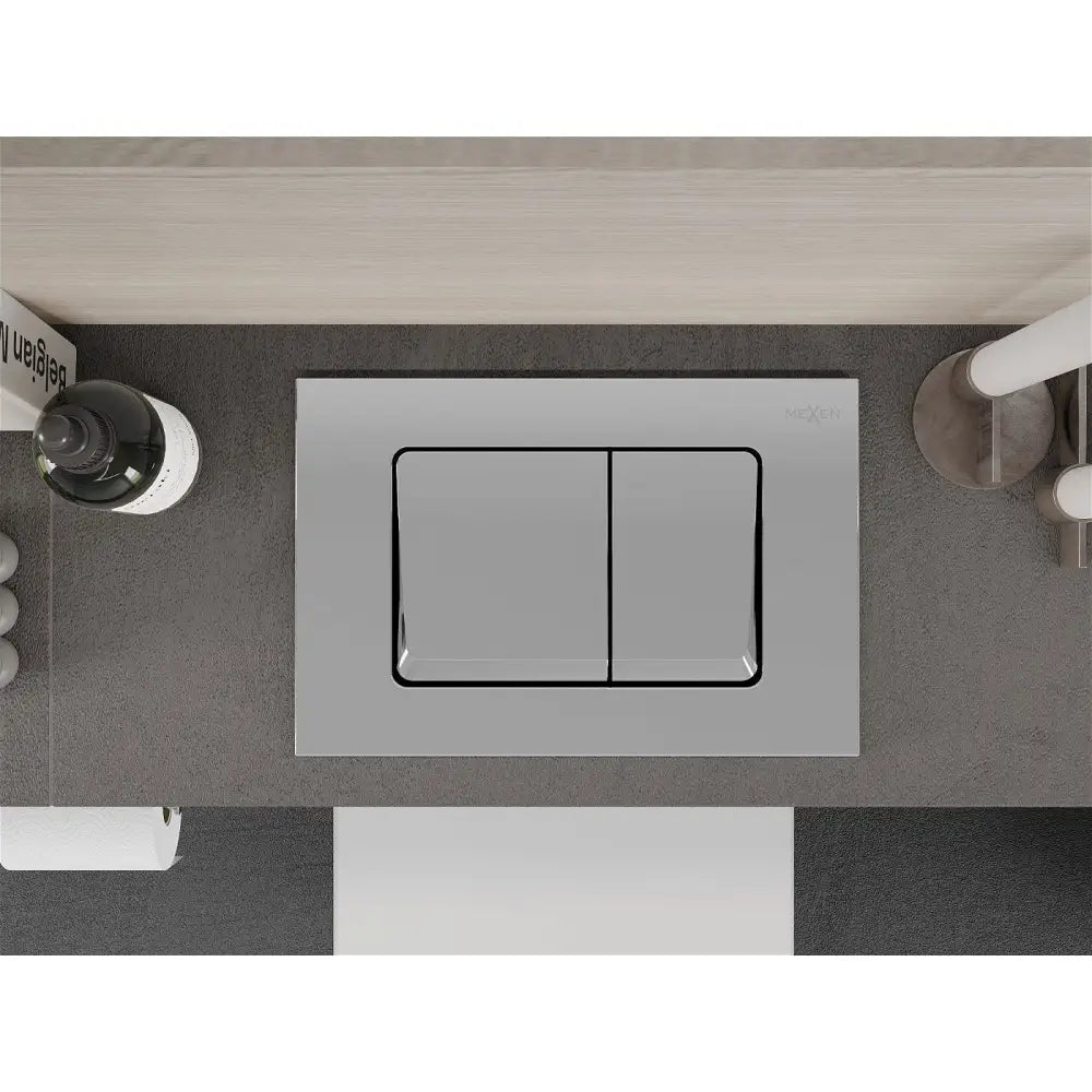 Mexen Fenix 10 Xs Skyllingsknapp Skinnende Krom