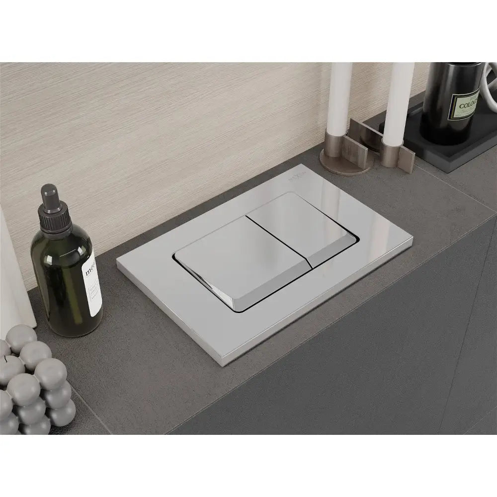 Mexen Fenix 10 Xs Skyllingsknapp Skinnende Krom