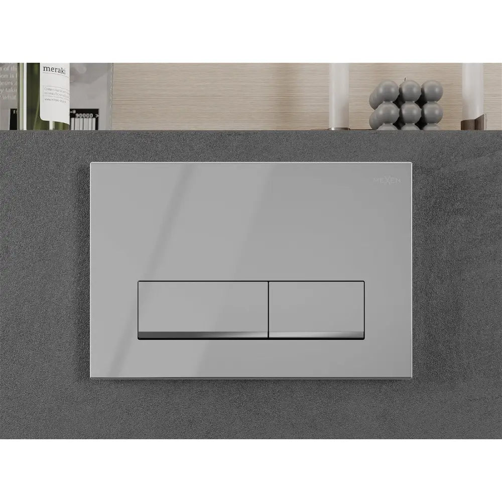 Mexen Fenix 12 Spyleknapp Blank Krom