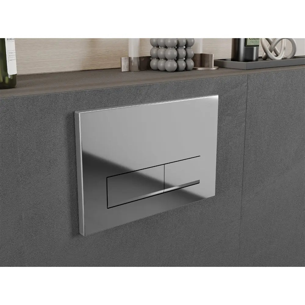 Mexen Fenix 12 Spyleknapp Blank Krom