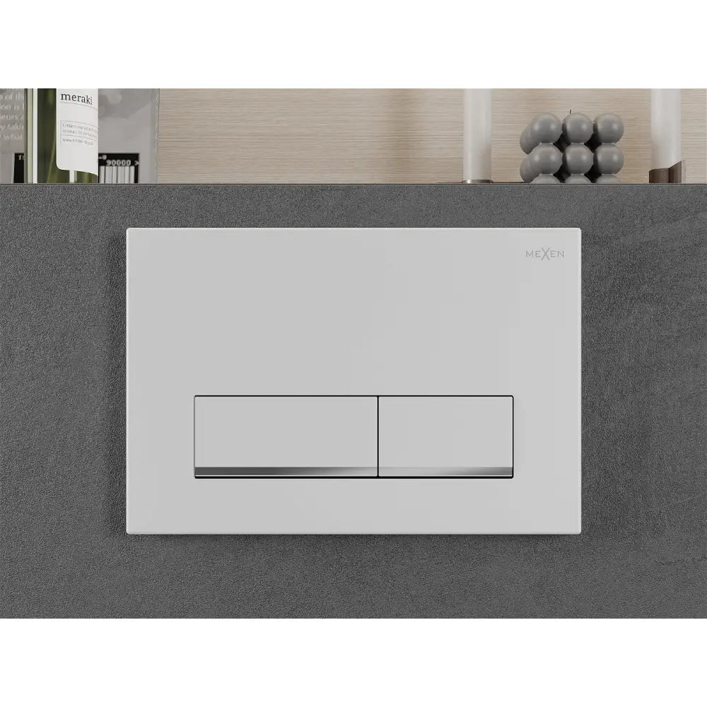 Mexen Fenix 12 Toalettknapp Matt Hvit