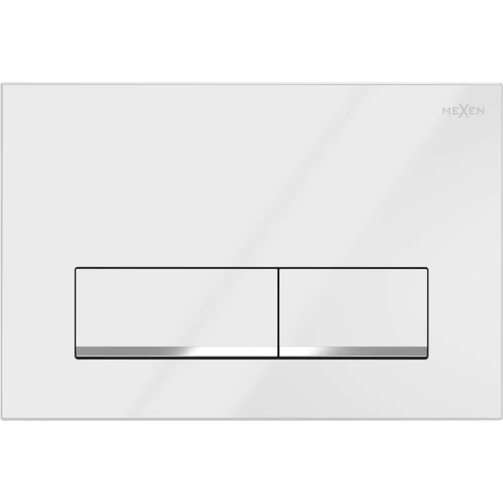 Mexen Fenix 12 Toalettspylerknapp Glanset Hvit