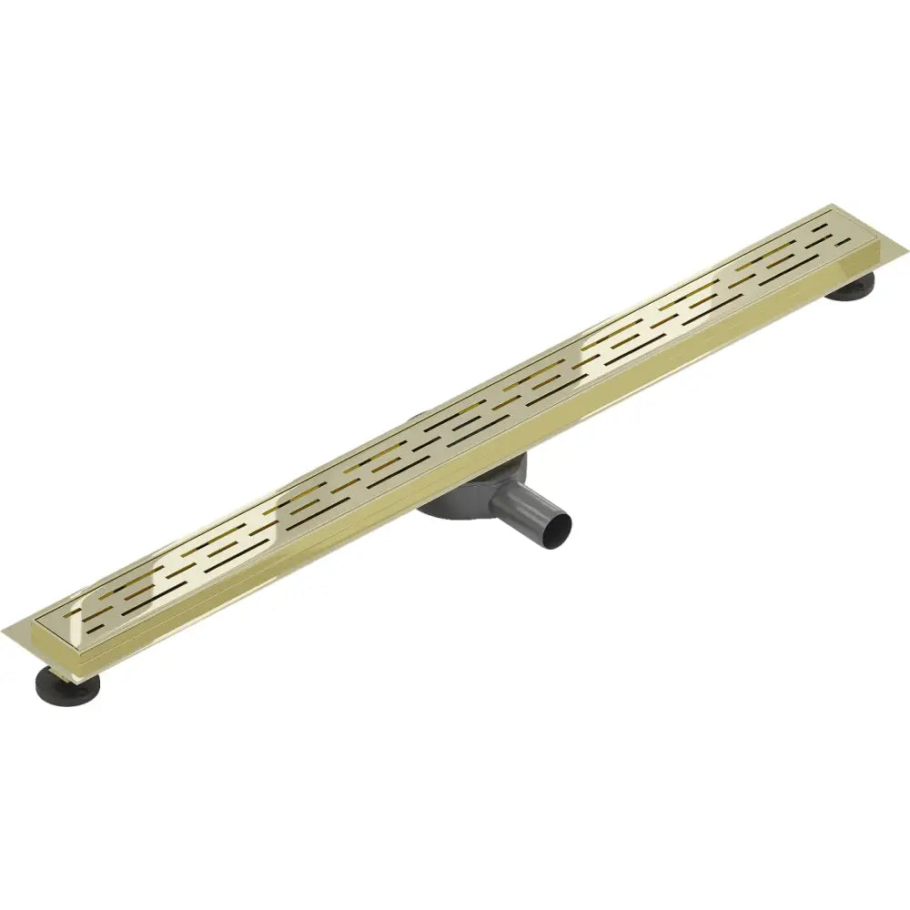 Mexen Flat 360° M01 Roterende Linjeavløp 100 Cm Gull - 1520100