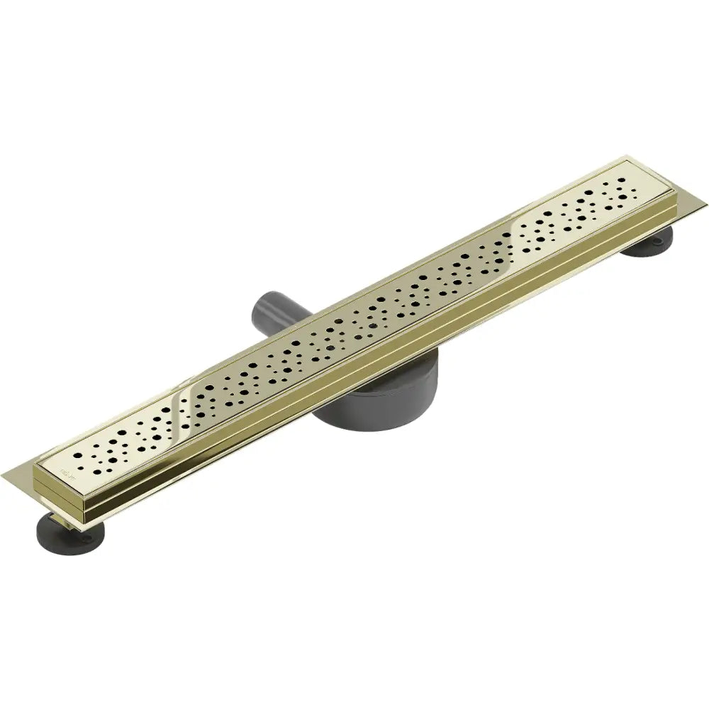 Mexen Flat 360° M12 Roterende Linjeavløp 50 Cm Gull - 1521050