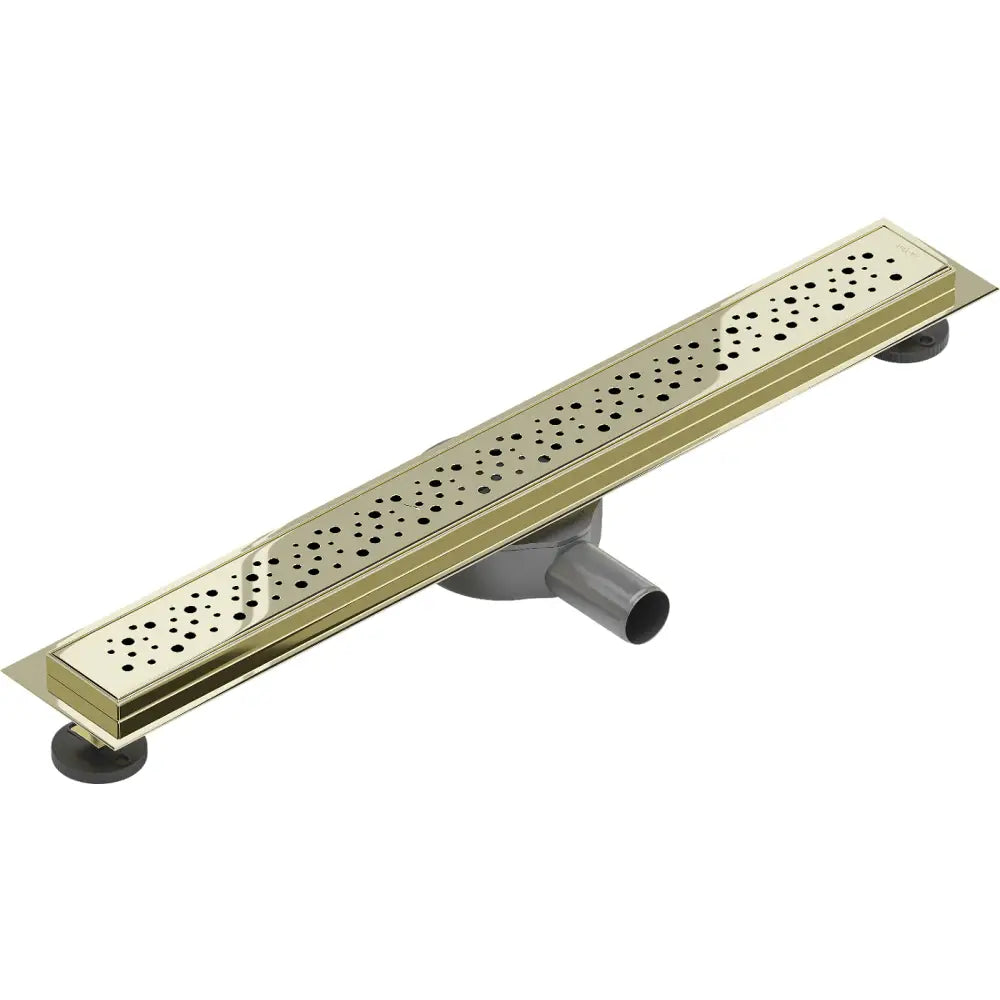 Mexen Flat 360° M12 Roterende Linjeavløp 70 Cm Gull - 1521070