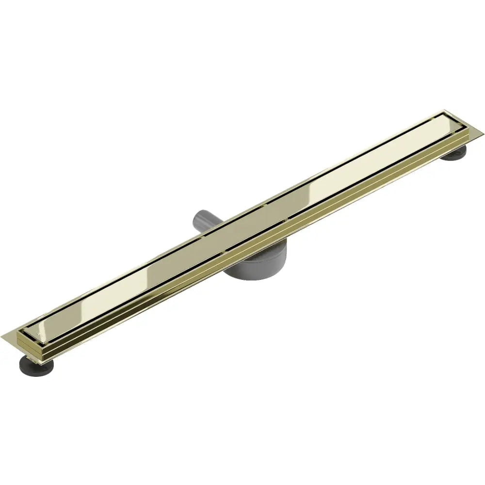 Mexen Flat 360° M13 Roterende Lineær Avløp 2i1 90 Cm Gull - 1510090-