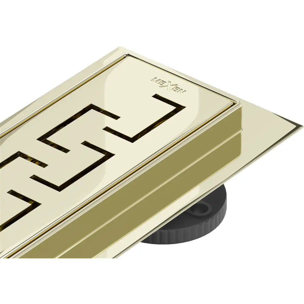 Mexen Flat 360° M15 Roterende Linjeavløp 50 Cm Gull - 1524050