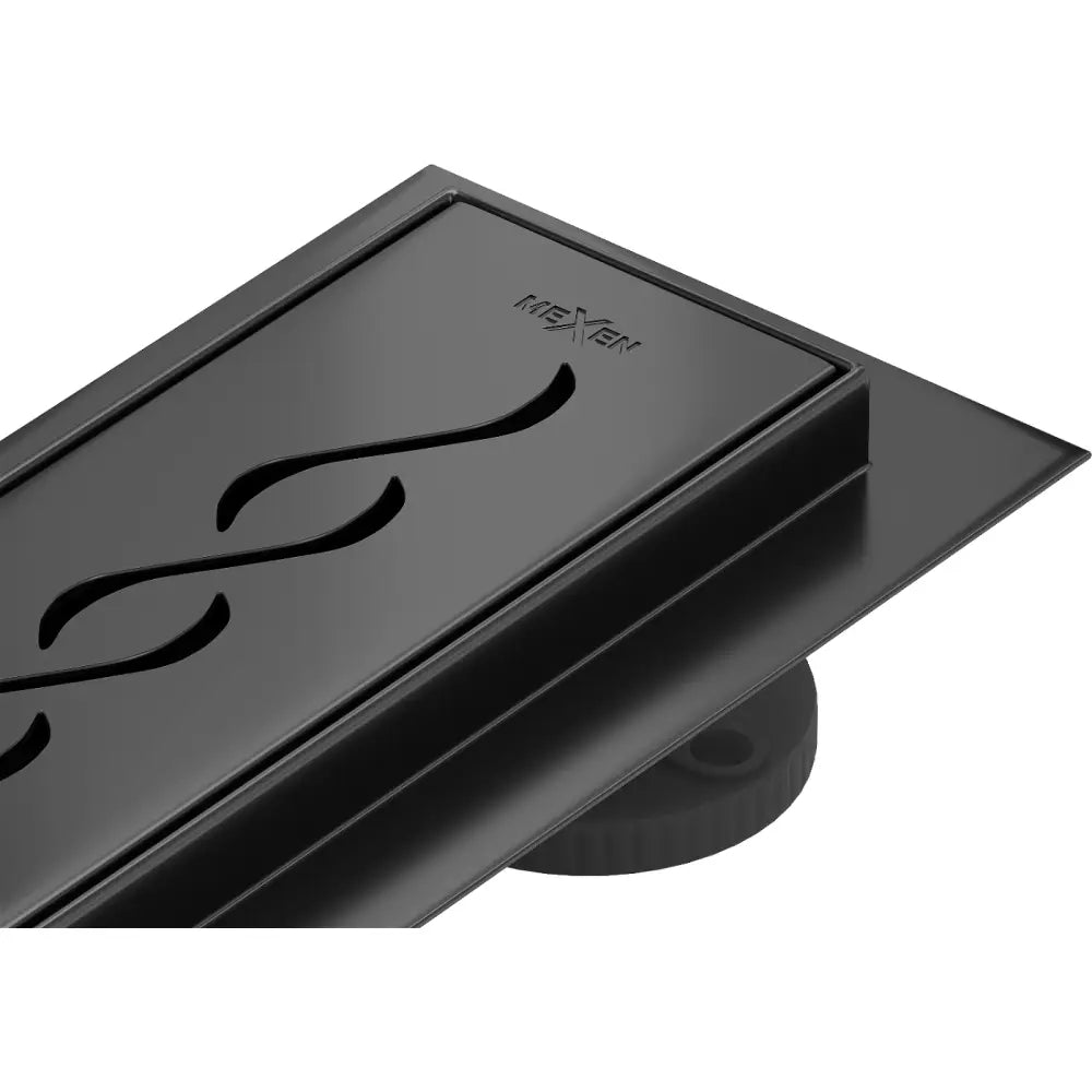 Mexen Flat 360° M18 Roterende Linjeavløp 90 Cm Svart - 1723090