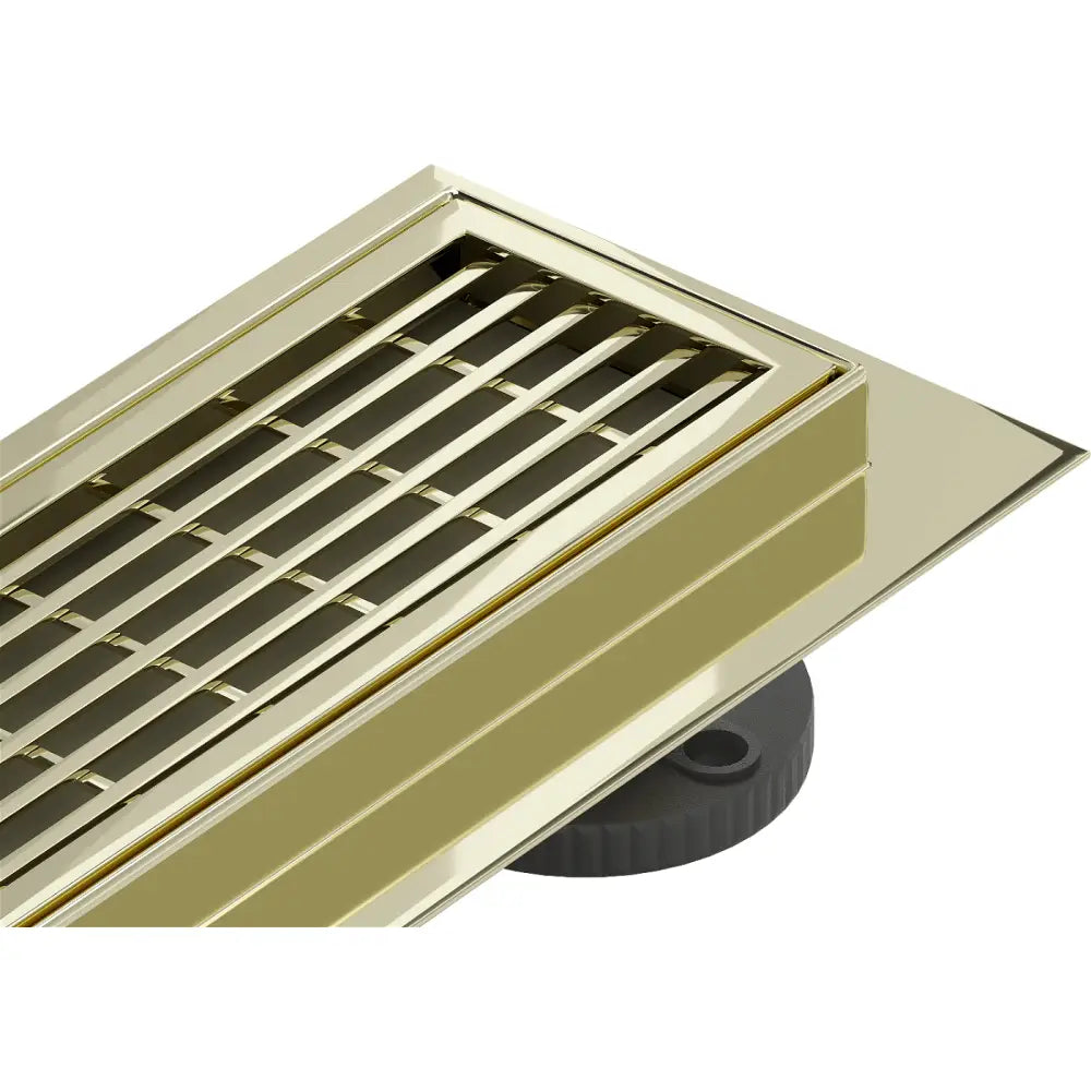 Mexen Flat 360° M33 Roterende Linjeavløp 100 Cm Gull - 1533100