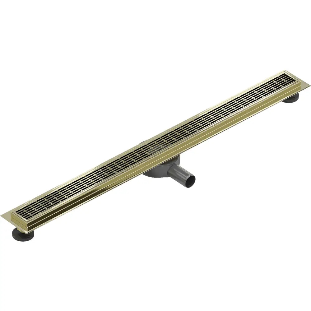 Mexen Flat 360° M33 Roterende Linjeavløp 100 Cm Gull - 1533100