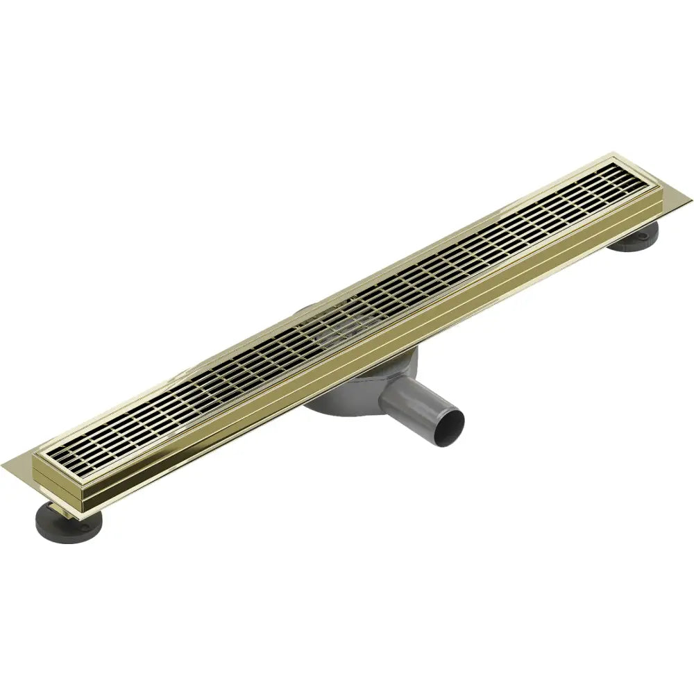 Mexen Flat 360° M33 Roterende Linjeavløp 50 Cm Gull - 1533050