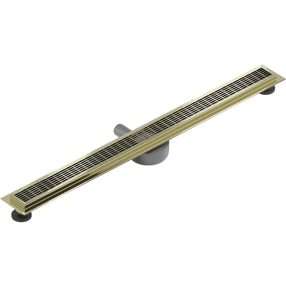 Mexen Flat 360° M33 Roterende Linjeavløp 80 Cm Gull - 1533080