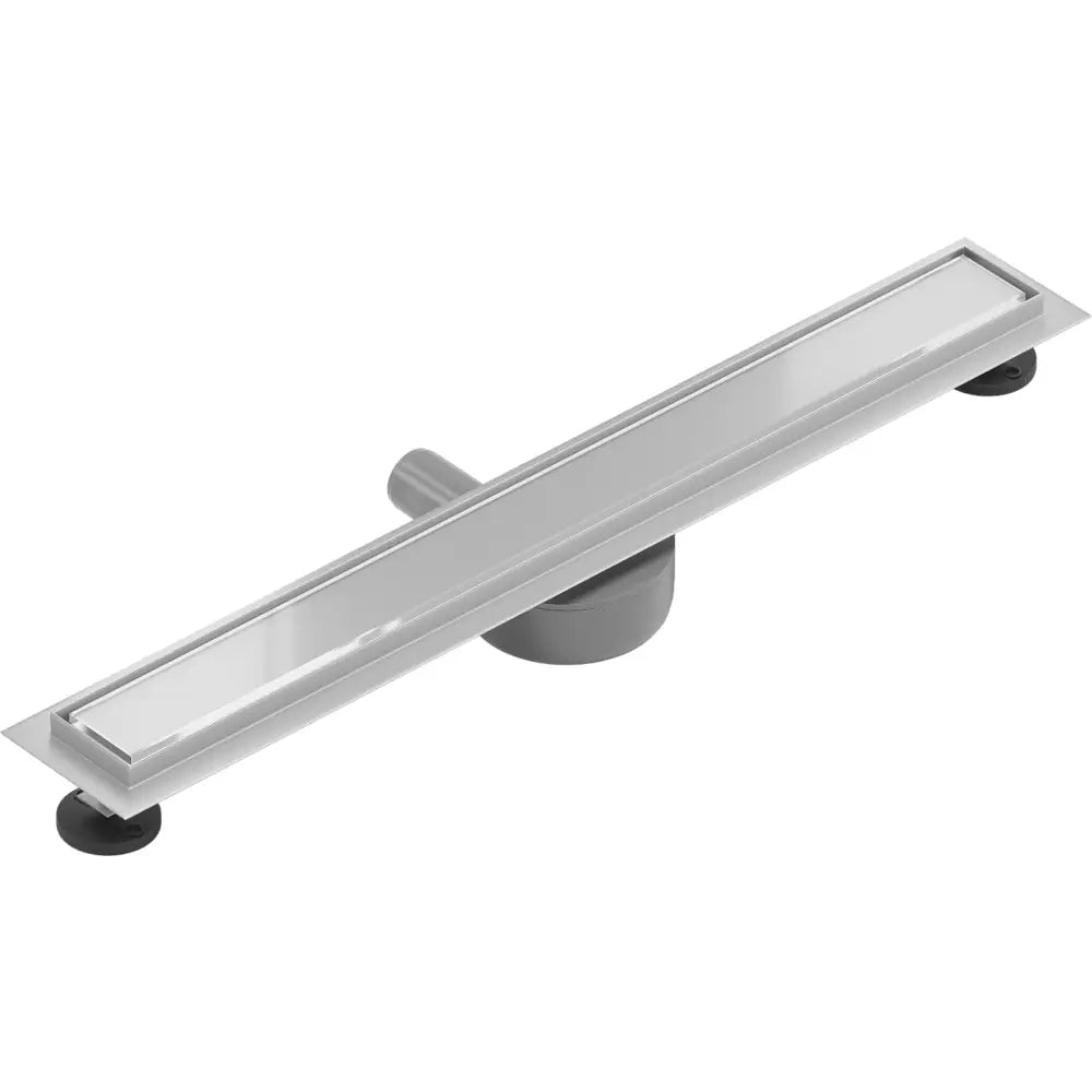 Mexen Flat 360° Mgw Roterende Lineær Avløp 60 Cm Hvitt Glass - 1027060