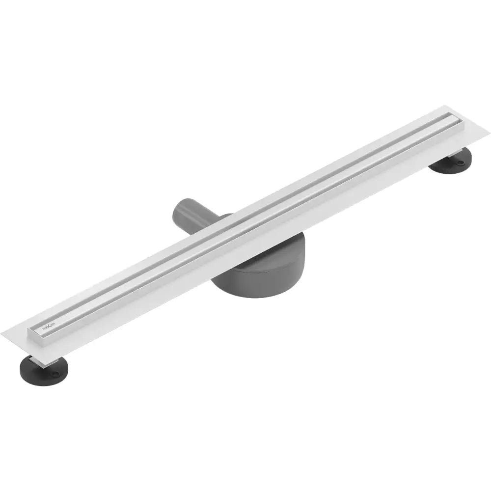 Mexen Flat 360° Slim Roterende Linjeavløp 60 Cm Hvit