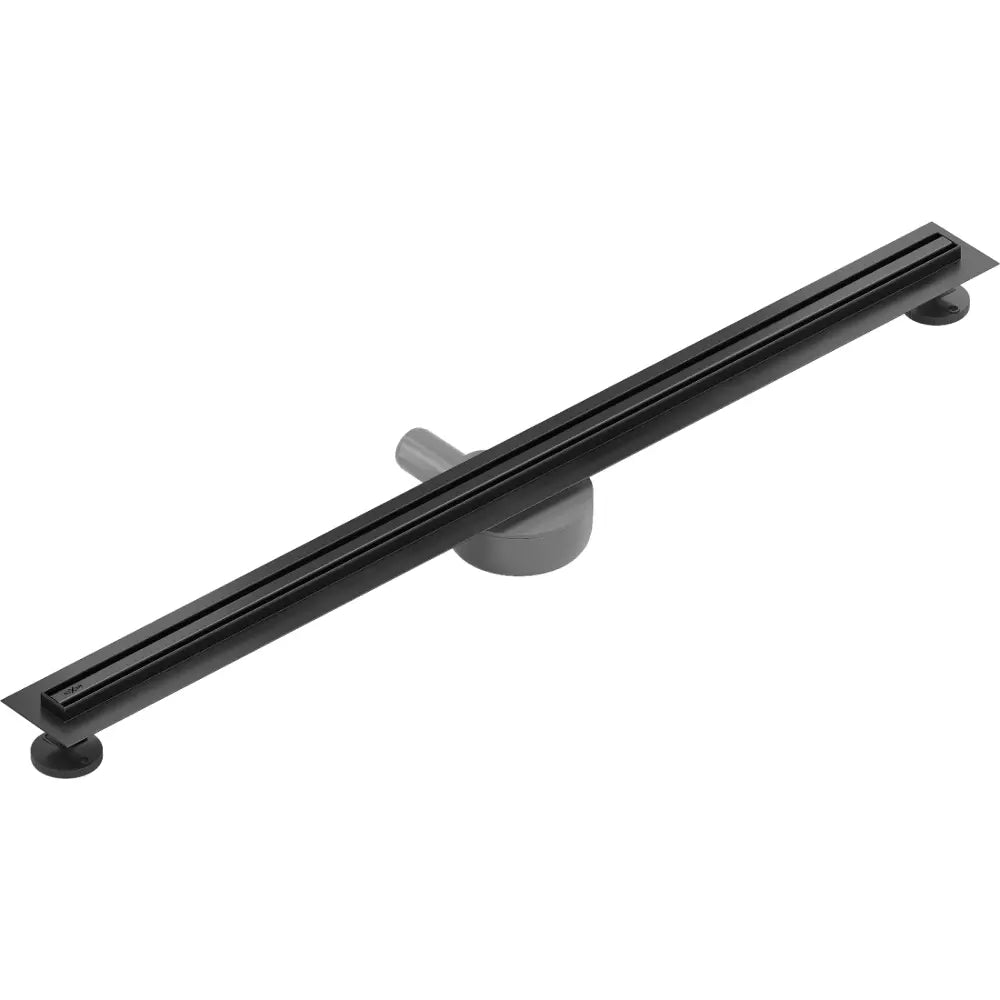 Mexen Flat 360° Slim Roterende Linjeavløp 80 Cm Svart