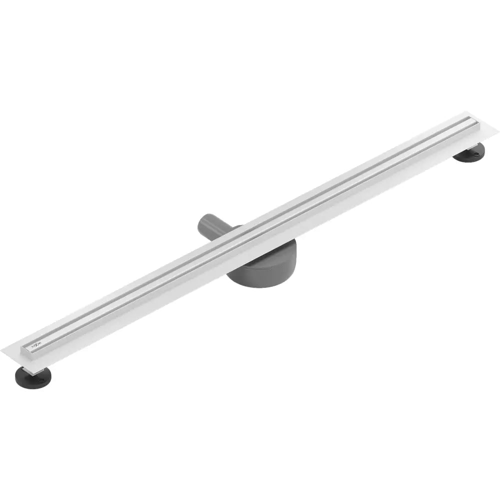 Mexen Flat 360° Slim Roterende Linjeavløp 90 Cm Hvit