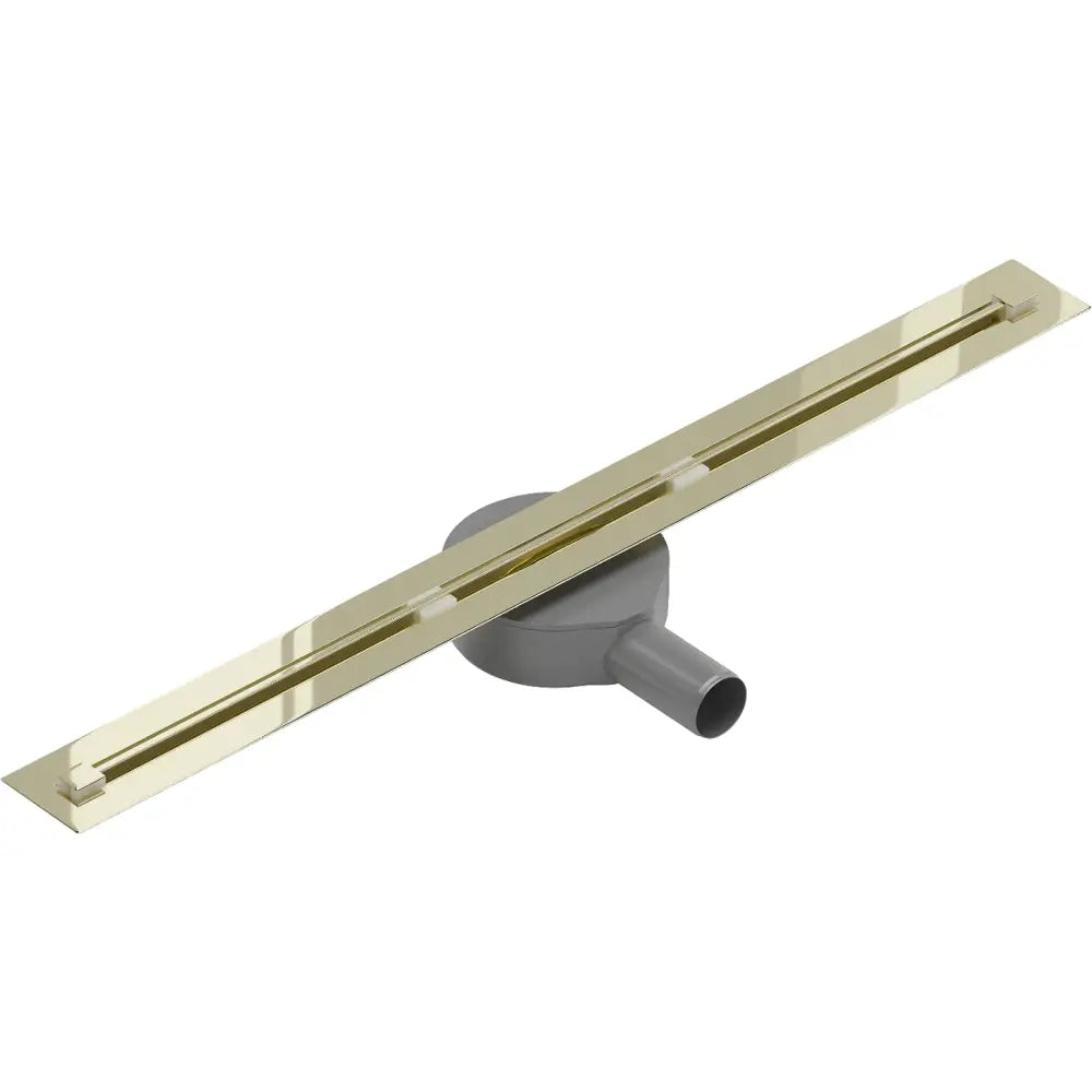 Mexen Flat 360° Super Slim Drenering med Lineær Rotasjon på 60 Cm Gull