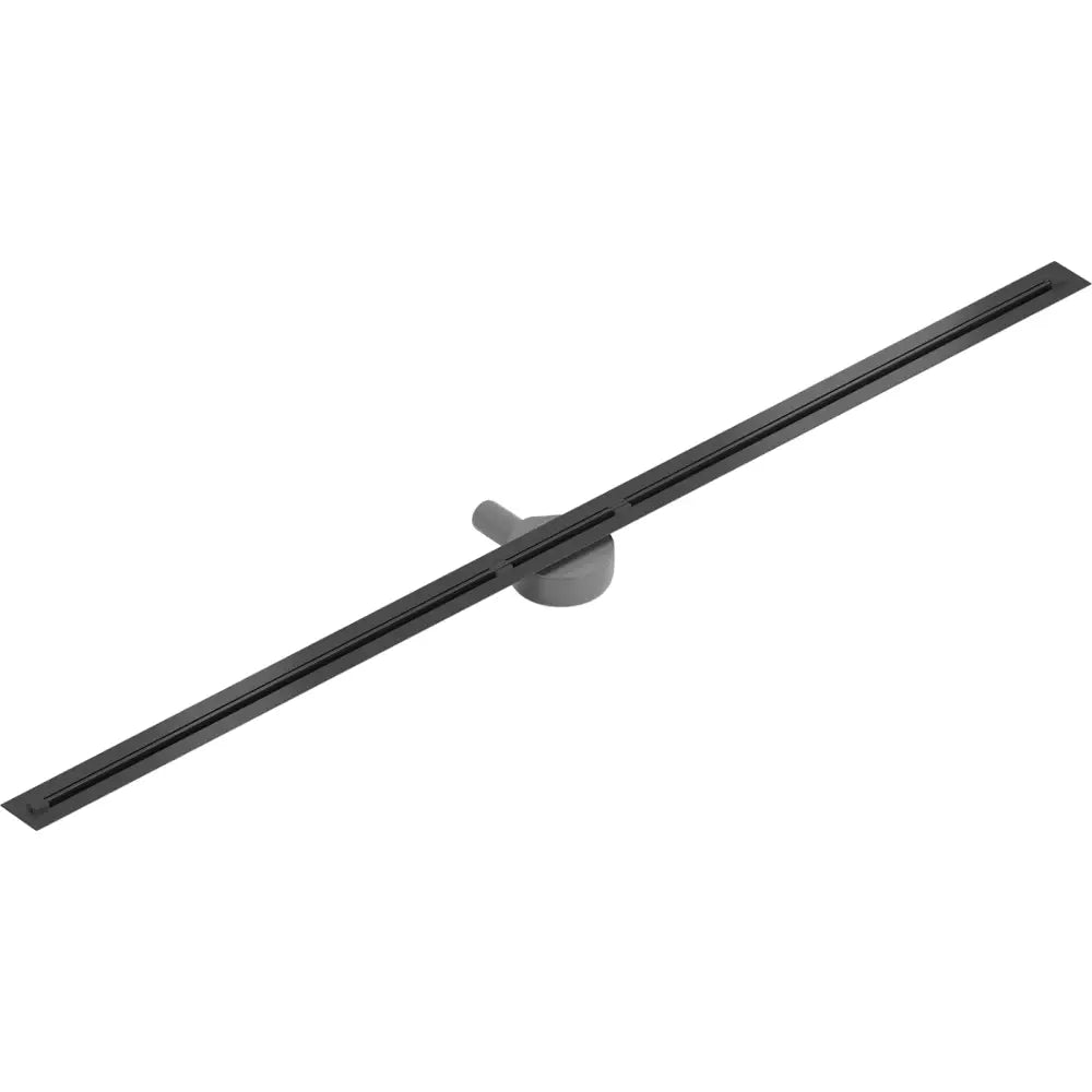 Mexen Flat 360° Super Slim Lineær Drenering Roterbar 180 Cm Svart