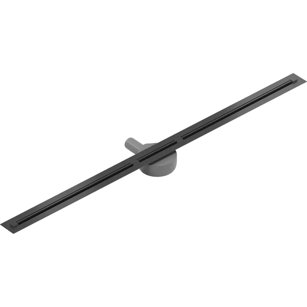 Mexen Flat 360° Super Slim Roterende Linjeavløp 130 Cm Svart