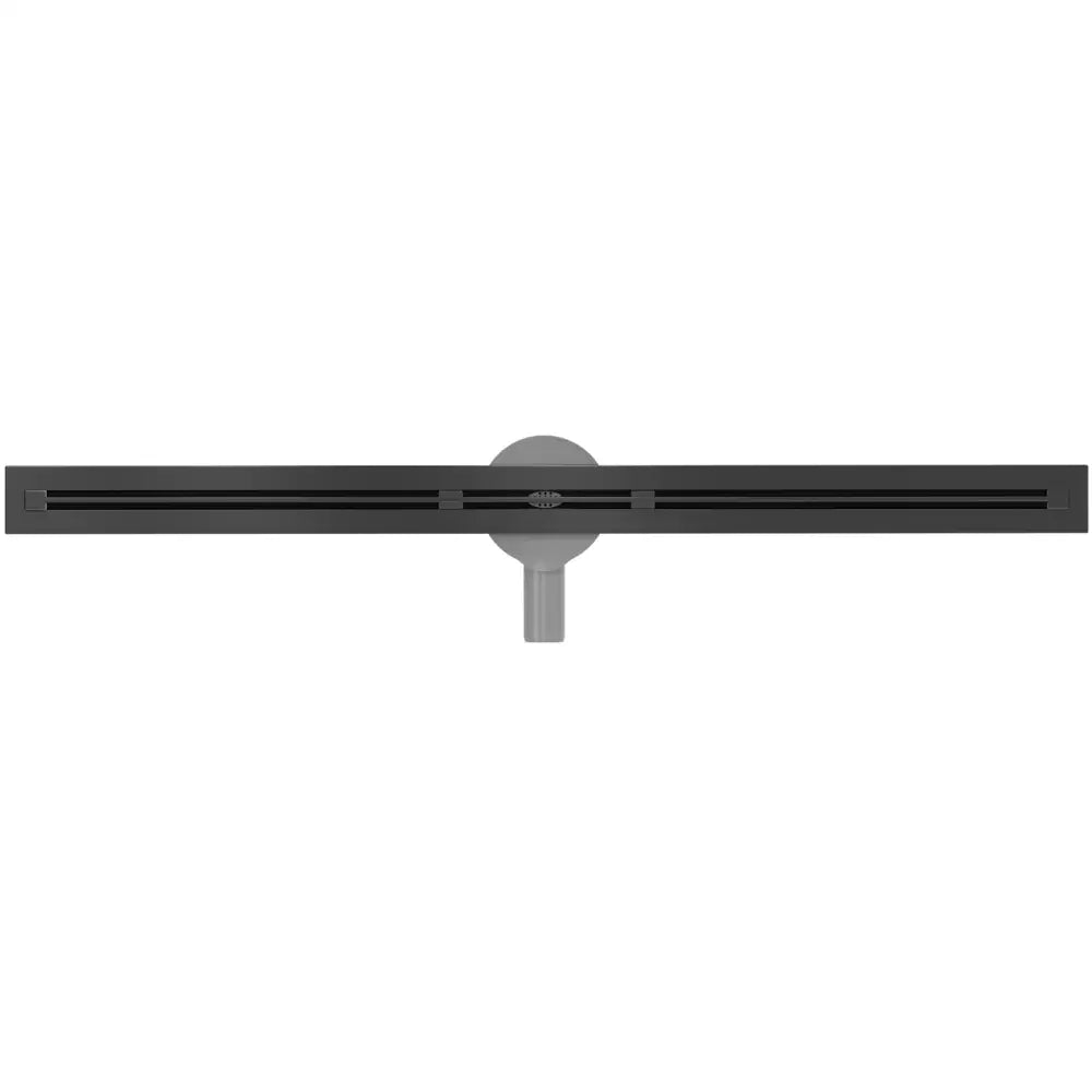Mexen Flat 360° Super Slim Roterende Linjeavløp 80 Cm Svart