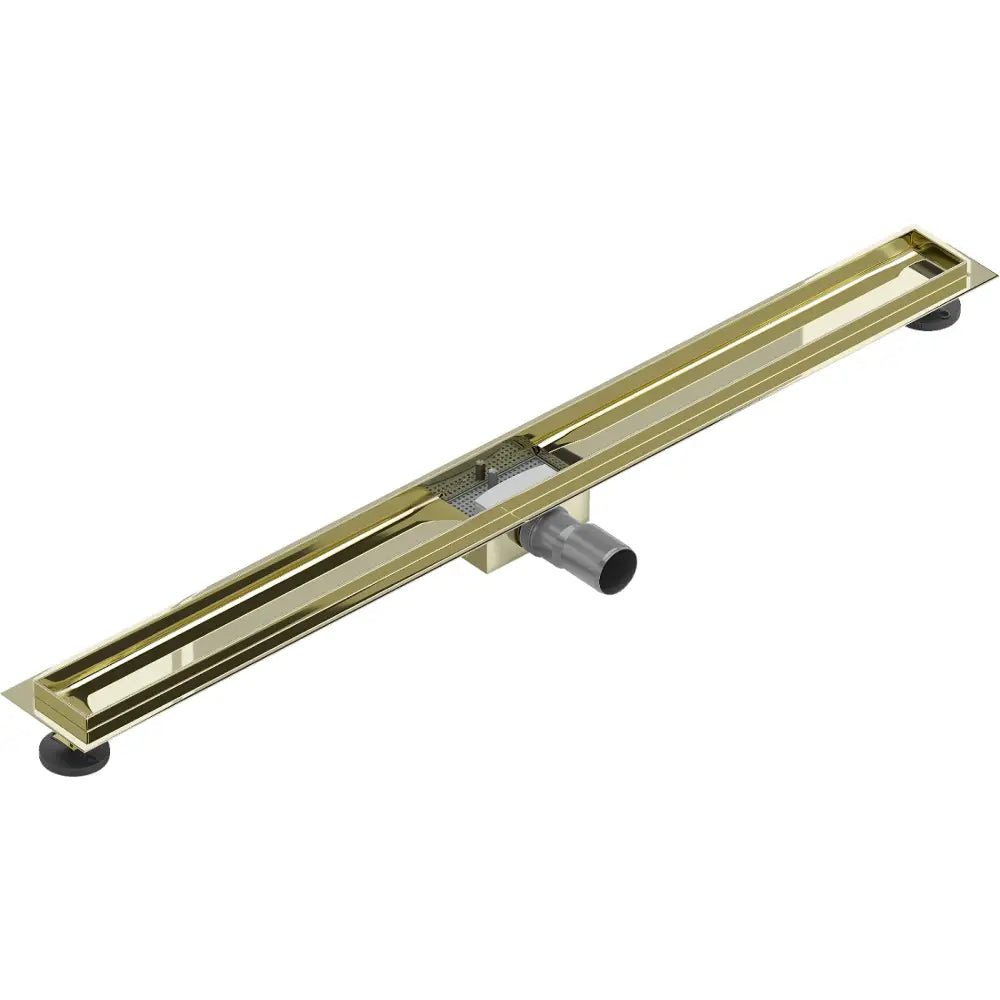 Mexen Flat Kropp til Lineær Avløp 90 Cm Gull
