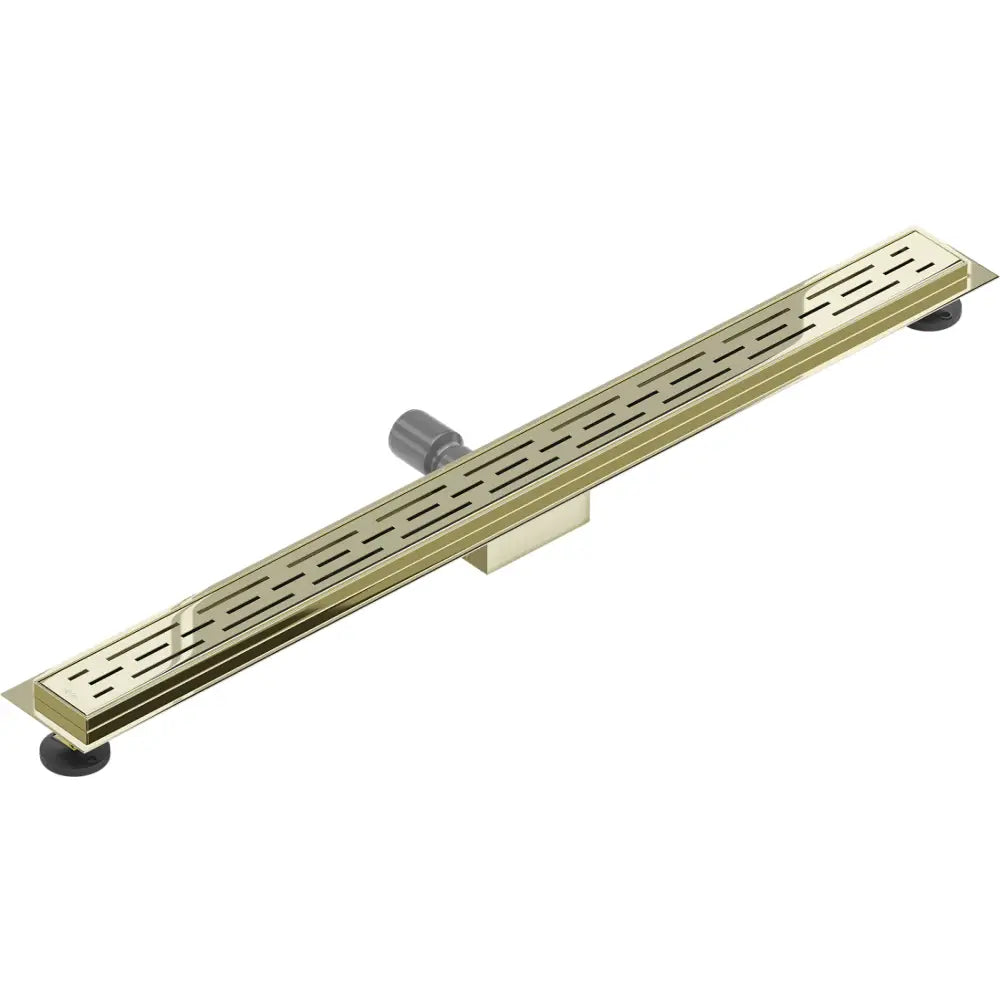 Mexen Flat M01 Lineær Avløp 100 Cm Gull - 1520100