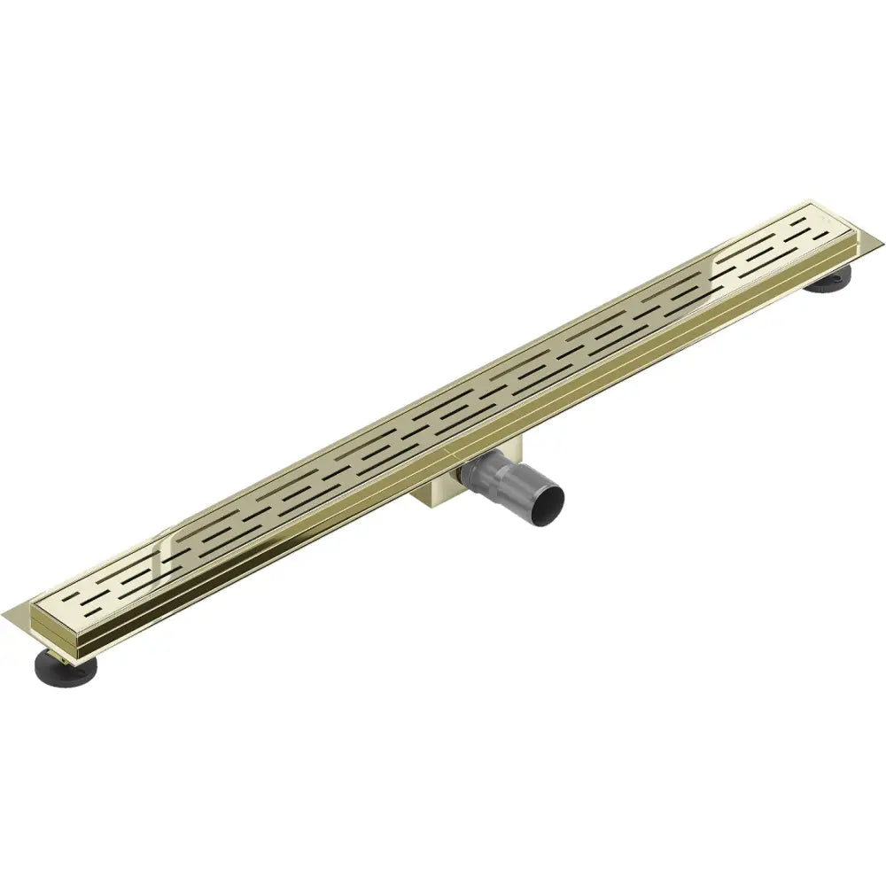 Mexen Flat M01 Lineær Avløp 100 Cm Gull - 1520100