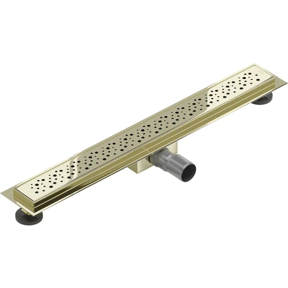 Mexen Flat M12 Lineær Avløp 70 Cm Gull - 1521070