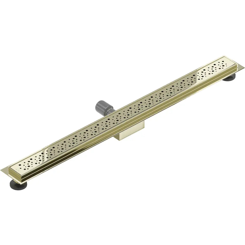 Mexen Flat M12 Lineær Avløp 90 Cm Gull - 1521090