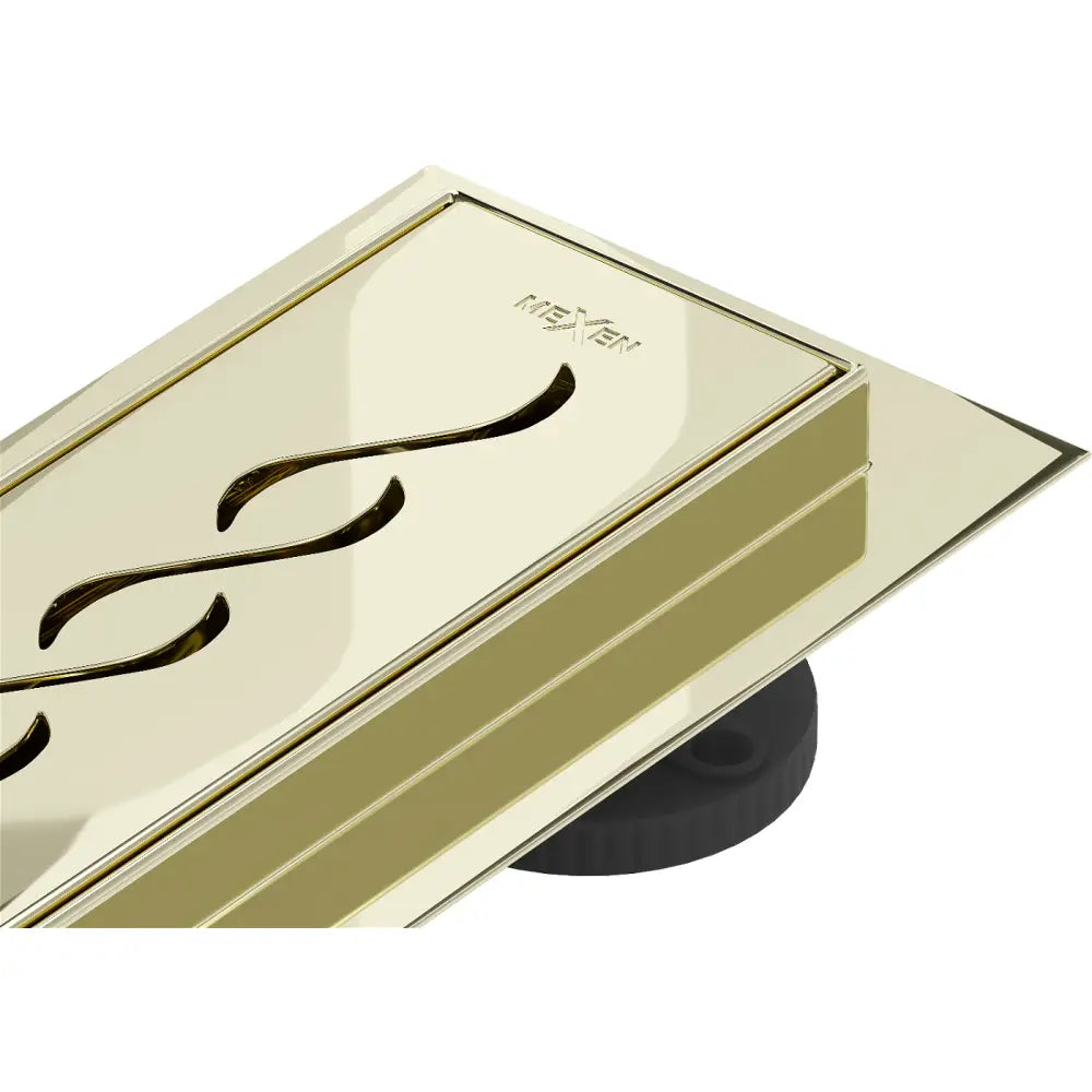 Mexen Flat M18 Linjeavløp 80 Cm Gull - 1523080