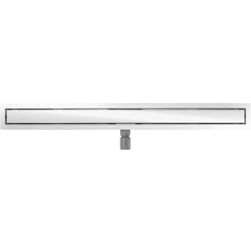 Mexen Flat Mgw Lineær Avløp 100 Cm Hvitt Glass - 1027100