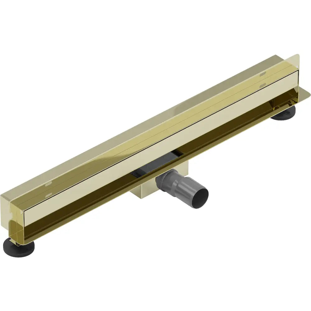 Mexen Flat Wall Linjeavløp for Vegg 2-i-1 70 Cm Gull