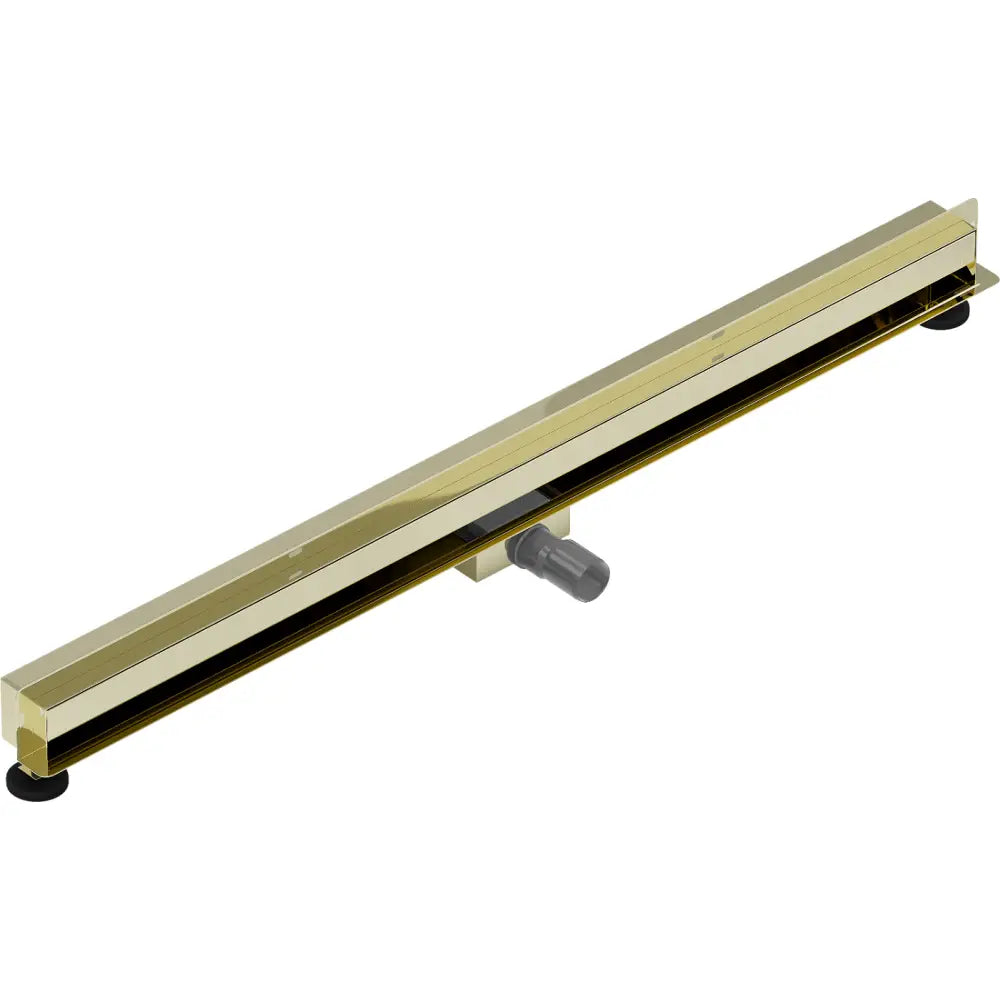 Mexen Flat Wall Linjeavløp for Vegg 2i1 120 Cm Gull