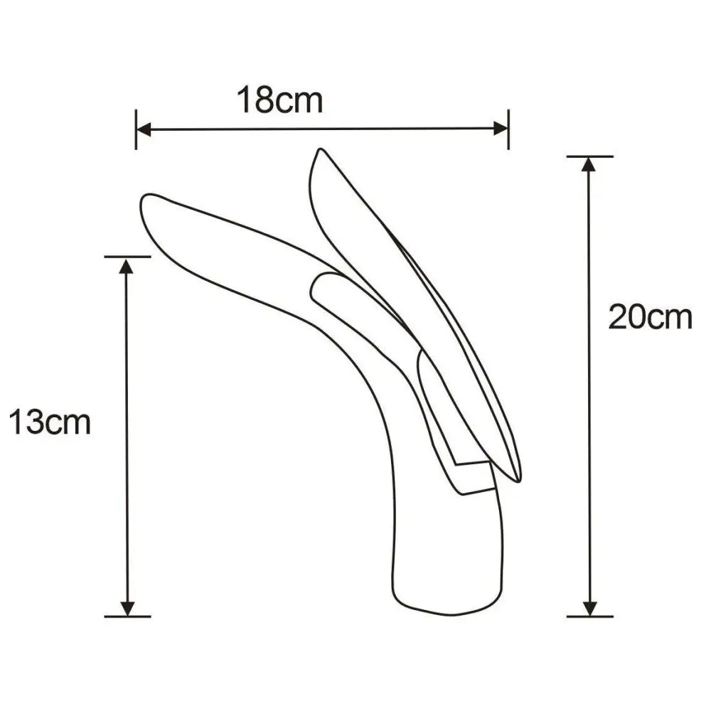 Mexen Foja Blandebatteri for Vask Krom - 746700-