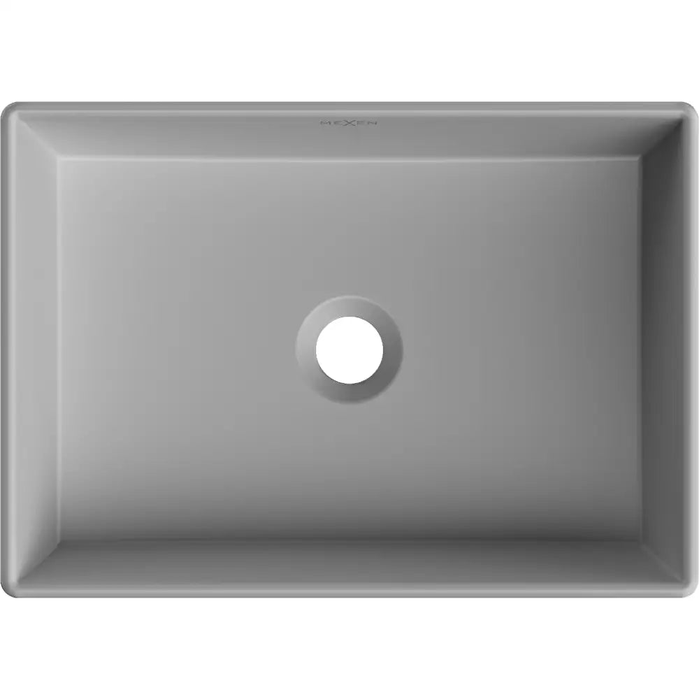 Mexen Goya På-benkeplate Vask 45x32 Cm Lys Grå Matt
