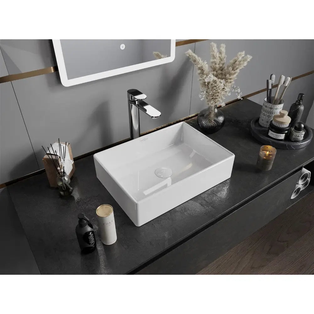 Mexen Goya Servant for Montering på Benkeplate 45x32 Cm Hvit